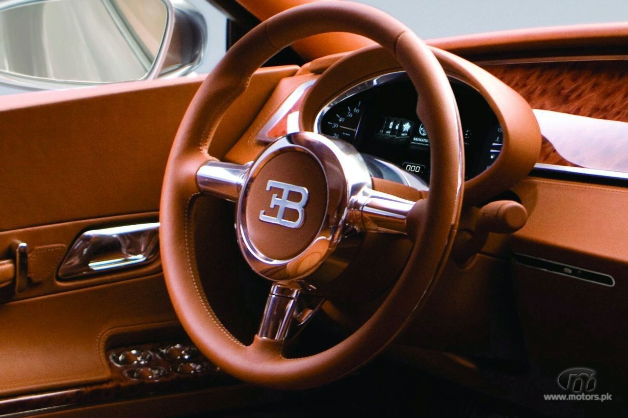 bugatti concept cars 2012 interior view